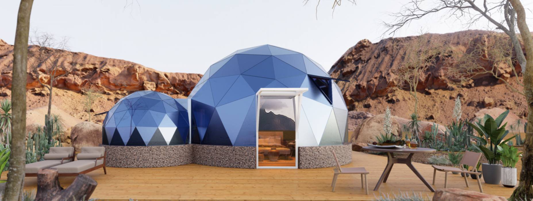 盘龙区球形智能光伏玻璃星空房